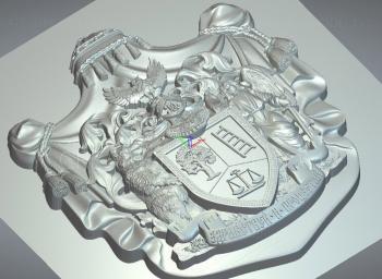 Emblems (GR_0343) 3D model for CNC machine